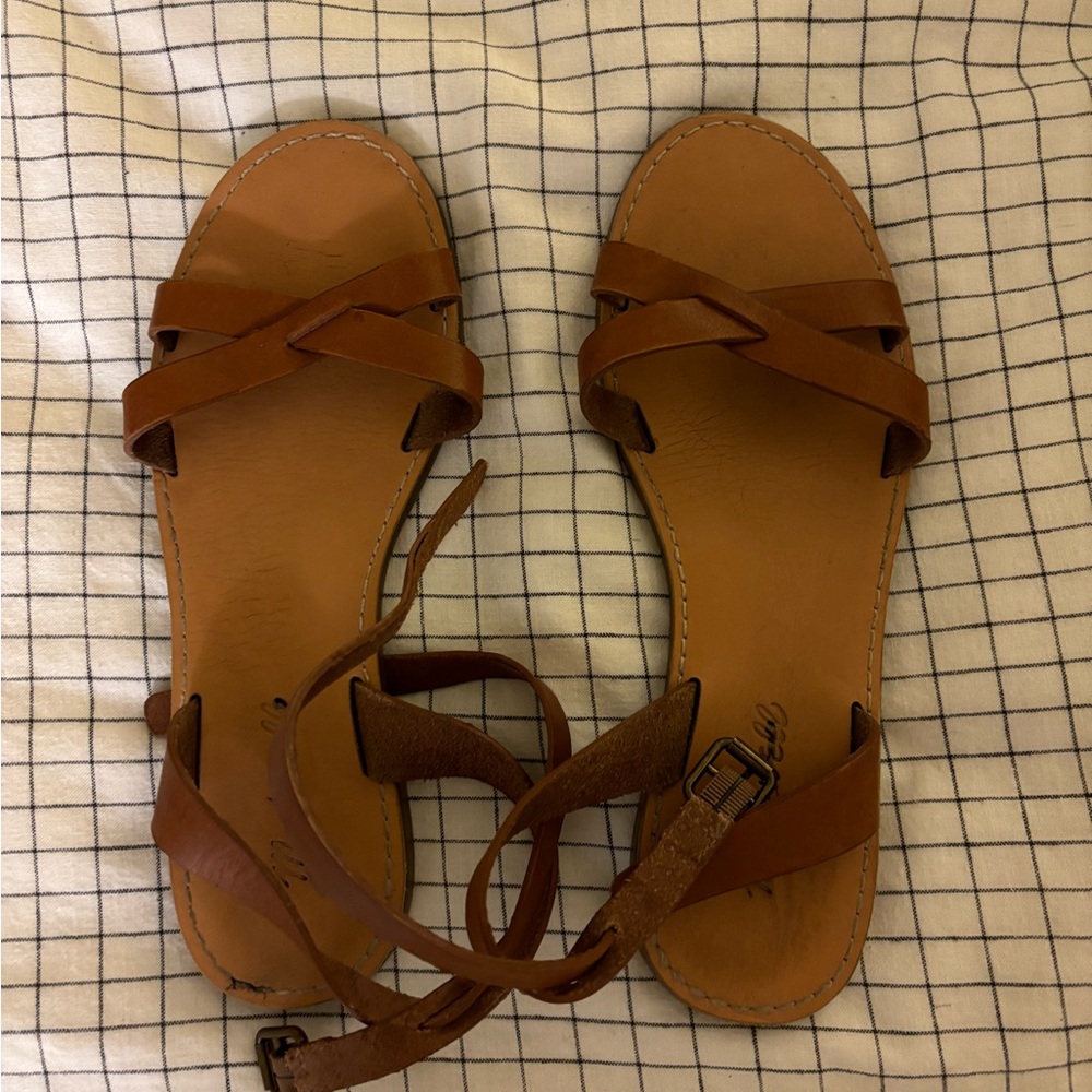 Leather sandals (madewell)